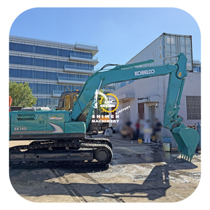 Excavadora hidráulica de orugas Kobelco 2022 usada, modelo con componentes de motor y engranaje, peso operativo de 14 toneladas - Product Image 1
