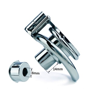 FRRK New Short Cage Male Chastity Devices Body Control Cock Cage With Steel Catheter Kinky Sex <b>Toy</b> Bdsm <b>for</b> <b>Men</b> - Product Image 2