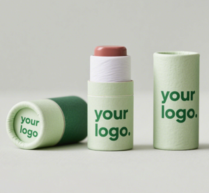 Custom Biodegradable Cardboard Lip Balm Tube, Wholesale Round Kraft <b>Paper</b> <b>Packaging</b> Container - Product Image 6