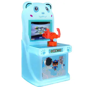 Máquina de Juegos Arcade Operada con Monedas para Niños, Serie Oso, con Juegos de Disparos/Carreras/Pesca, de Metal y Plástico, Versión en Inglés - Product Image 1