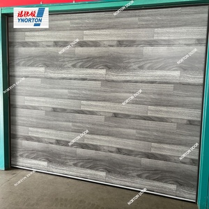 Porte de <span class=keywords><strong>garage</strong></span> sectionnelle automatique en acier, design moderne, durable, faible entretien, fonctionnement facile, isolée - Product Image 4