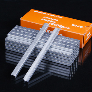 Agricultural <b>Staples</b> 604C 10000Pcs Metal Wire For Branch Binding Horticulture Use - Product Image 3