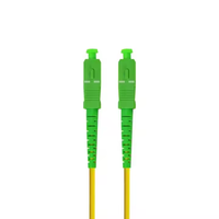 3M Simplex Mode tunggal LSZH 2.0mm kabel Patch serat SC/APC ke SC/APC konduktor tembaga telanjang garansi 3 tahun