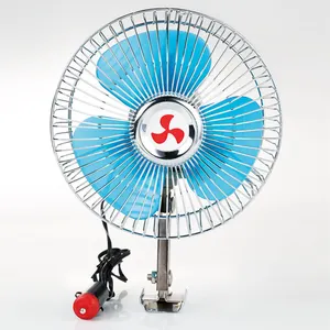 Factory Portable 6 Inches 24v mini Oscillating Auto Fan for Car Truck Bus Car Cooling Fan 12V