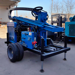 Giảm Giá Lớn 300M Bánh/Crawler Xách Tay Giếng Khoan Lỗ Khoan Máy Nước Giếng Giàn Khoan Giá - Product Image 4