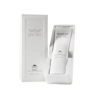 Hot Sell Sunscreen <strong>Spray</strong> Printing Packaging Box Multiduty Body Face Sunscreen Cream Custom Coated Paper Boxes - Product Image 3