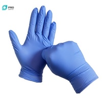 Gants en nitrile noirs 3 mil, texturés aux doigts, jetables, vendus à l'unité, pour tatouage, salon de beauté, manucure, coiffure et nail art
