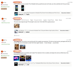 Tente à bulles gonflable durable pour les aventuriers fréquents Construction renforcée et poutres robustes - Product Image 5