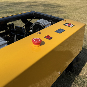 Robot <span class=keywords><strong>tondeuse</strong></span> <span class=keywords><strong>autoportée</strong></span> agricole industrielle télécommandée à essence, à chenilles, zéro-turn, désherbeuse, <span class=keywords><strong>moteur</strong></span> 9HP, 550MM - Product Image 4