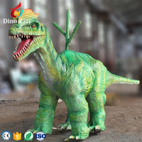Gerçekçi Yürüyen Robotik Animatronik Dinozor Binme Oyuncağı (İç/Dış Mekan Eğlence Parkları ve Alışveriş Merkezleri için)