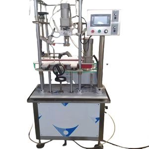 Machine de capsulage automatique à tête unique pour seaux, fûts et bidons en plastique, avec alimentation automatique des bouchons et fermeture par torsion - Product Image 6