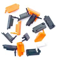 Prise USB en silicone, prise femelle USB-A, étanche, anti-poussière, cache-poussière pour port de décharge, modèle ZD-156, couleurs noir/orange