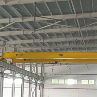 Grúa Puente Monoviga de Tipo Ahorrador de Espacio con Certificación CE ISO y Estructura Estable