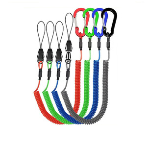 Lanière rétractable <span class=keywords><strong>automatique</strong></span> Protection de canne à pêche Contrôleur de poisson Lanière d'alpinisme Boucle de pêche <span class=keywords><strong>Moulinet</strong></span> élastique - Product Image 3