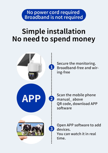 Cámara Solar ZCVISION con Zoom 10X, Precio de Fábrica, Audio Bidireccional Fluido, Cámara CCTV, Cámara de Seguridad para el Hogar, Cámara de Red - Product Image 6