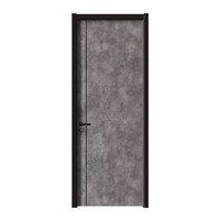Nouvelle tendance Porte intérieure en bois moderne MDF WPC PVC avec livraison en 15 à 30 jours