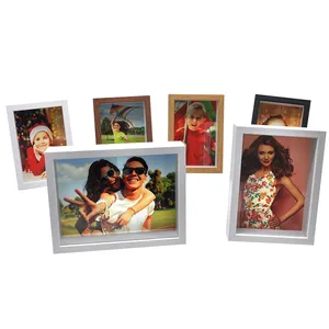 Subli-forward Sublimation Wooden Picture 6" 7" 8" Photo Frame with metal insert for printing