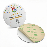 Autocollant NFC personnalisé, étiquettes NFC personnalisées, autocollant avec logo personnalisé pour Google ReseNas avec logo de marque, fournitures promotionnelles