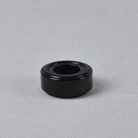 Schwarzes CNC-Aluminium 39x17mm mit Gummiring-Füßen für Audio-Röhrenverstärker-Bausatz