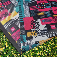 Kain brokat Batik poliester antilembap lilin bunga Kent motif gaya nasional Afrika Warp lintas batas e-commerce GRS