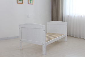 Berceau en bois massif naturel simple et moderne OEM pour la maison, la chambre à coucher, l'école pour enfants et bébés, sans danger pour les enfants - Product Image 3