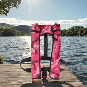 Hot Sale 150N Oxford Fabric <b>Inflatable</b> Adult PFD Vest Manual/Automatic <b>Floating</b> for Water Safety - Product Image 2