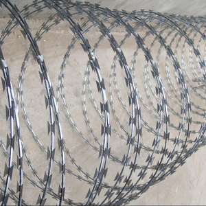 Alambre de Púas Tipo <span class=keywords><strong>Concertina</strong></span> B113, Económico y de Venta Caliente, para Cercas de Seguridad, Alambre de Acero, 500 mm por Rollo, Anti-Escalada - Product Image 4