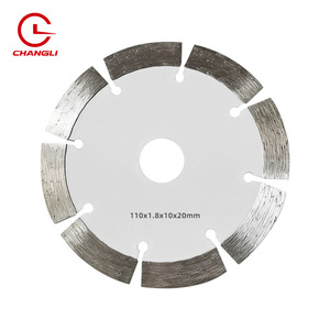 Changli blanco 110MM 1,8mm de espesor 10mm segmento <span class=keywords><strong>Alteza</strong></span> 20mm, agujero interior seco disco de corte de VI las cuchillas - Product Image 1