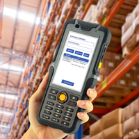 PDA Industrial Resistente R50UB Android 4.5 Pulgadas 4G Doble SIM WiFi BT GPS EX30 Escáner de Código de Barras Remoto 8+128GB Resistente al Agua