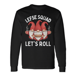 T-shirt a maniche lunghe Lefse Squad Let'S Roll Gnome Baking - Product Image 2