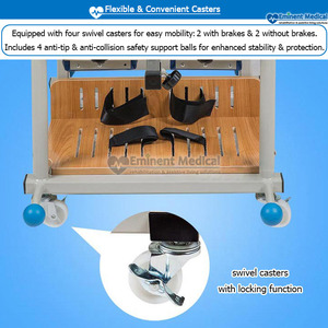 Eminent EMT0801 Telaio Regolabile Unisex per Correzione Posturale Pediatrica, Supporto per Riabilitazione degli Arti Inferiori per Bambini con Paralisi Cerebrale - Product Image 5