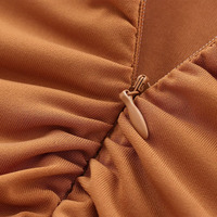 Robe Midi Femme PB&ZA 2024 Nouvelle Collection Chic et Tendance avec Design Ouvert et Plissé, Style Vintage Sans Manches