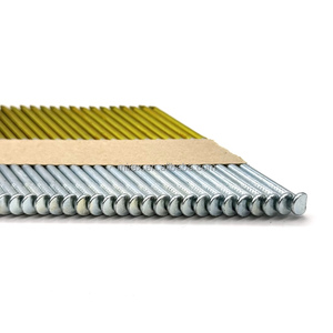 Clous de charpente galvanisés à chaud de qualité supérieure 113 x 2 po à tige annulaire, 30-34 degrés, collés sur <span class=keywords><strong>bande</strong></span> de papier pour toiture et charpente - Product Image 2