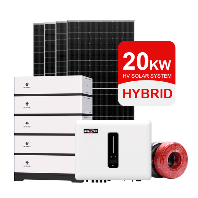 Complete Set Solar Panel Power System 5kw 8kW 10kW 15kW 20kW Solar Energy Residential Hybrid Off Grid Solar System