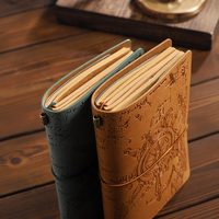 Premium Multifunktionale PU-Leder Planungs- und Reisenotizen Hardcover-Notizbücher für Büro und Firmengeschenke