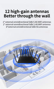 Entsperrter 5g Sim Router 5G <span class=keywords><strong>Iot</strong></span> Gateway Dualband Celular 5G Lte Modem Industrieller Ax3000 Wifi 6 5G Cpe Wireless 5G Wifi Router - Product Image 6