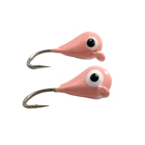 Newbility nuovo Design all'ingrosso di piombo pesca sul ghiaccio Jigs Hook da pesca Jighead inverno amo ghiaccio amo esca - Product Image 1