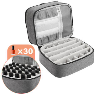 Élégant sac de rangement pour dame de haute qualité et durable grande capacité Portable cosmétique fermeture à glissière sac de rangement de maquillage réutilisable - Product Image 6