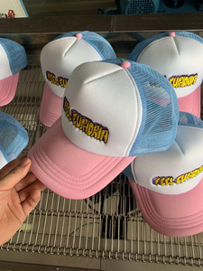 Casquettes de camionneur personnalisées OEM, casquettes de sport, casquettes de camionneur en mousse, logo personnalisé, broderie 3D, casquette en maille vierge à 5 panneaux, fabricants de casquettes avec logo imprimé - Product Image 6