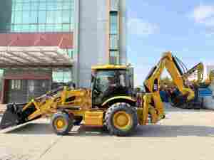 รถตักล้อยาง CAT 420F ใหม่ สำหรับงานก่อสร้างถนนและโครงการวิศวกรรมเทศบาล - Product Image 3