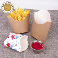 Porte-cône en papier kraft avec logo personnalisé, 1 pièce, kraft imprimé