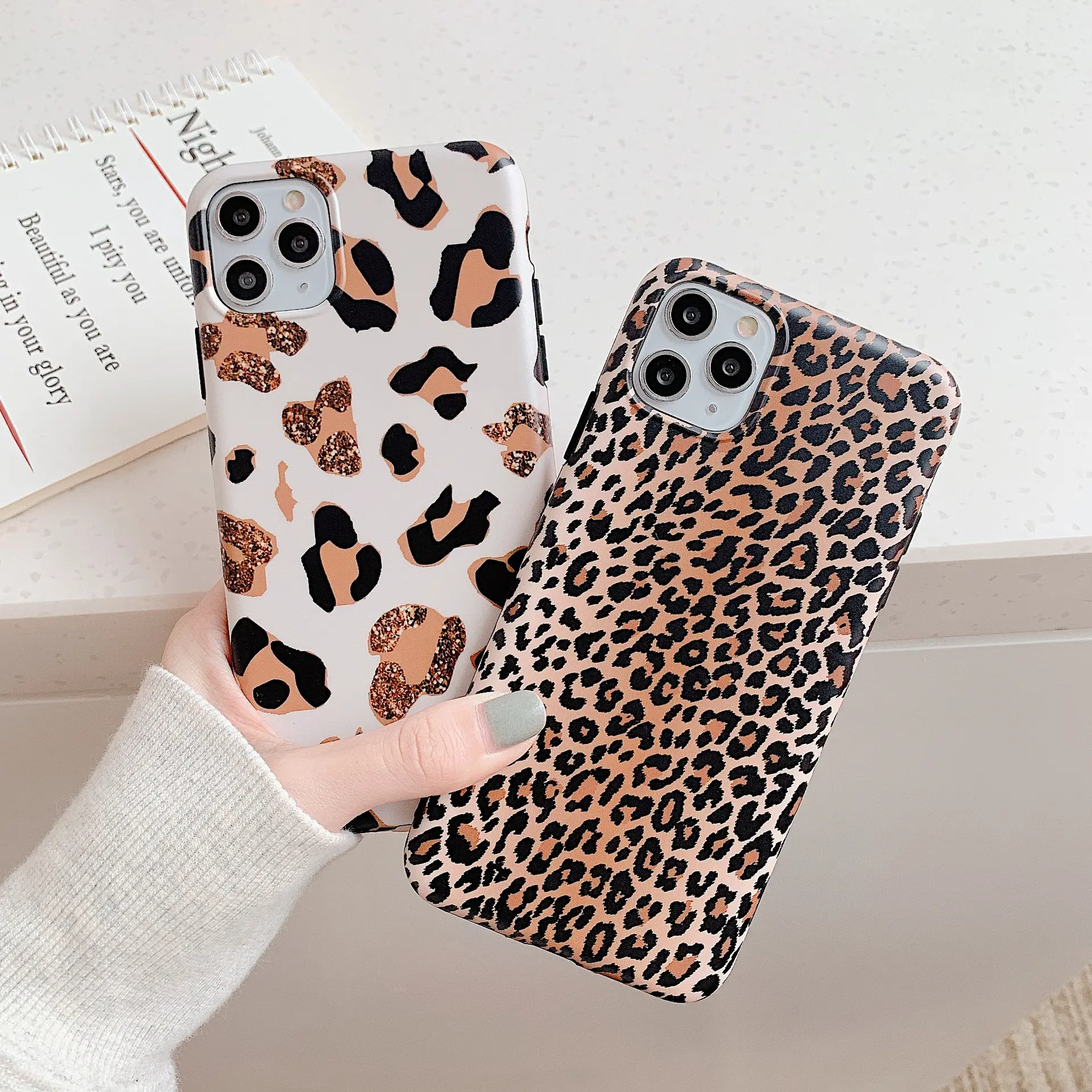 2020 Модный чехол для телефона iPhone 11 12 Pro XS Max XR X 6 6S 7 8 Plus роскошные сумки для мобильных телефонов с леопардовым принтом