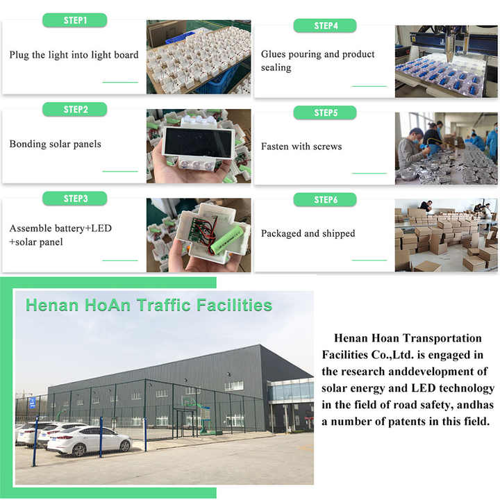 Ip68 Road Signs Eye Cat Embedded 40T Solar Stud Road Aluminum Cat Eye ...