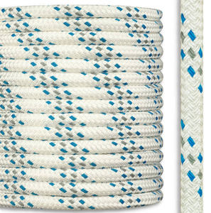 เชือกโพลีเอสเตอร์คุณภาพสูงสำหรับจอดเรือเชือกถัก3/8/12/24เส้นสำหรับใช้งานกลางแจ้งและทางทะเล - Product Image 2