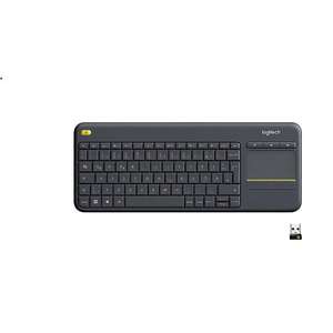 Logitech K400 Plus Kabellose Tastatur Schwarz ( 9269206059252 ) - Product Image 1