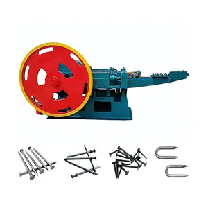 1-6 Inch Nagel Maken Machine Lage Ruis Automatische Prijs Hoge Snelheid Paraplu Spoel Gewone Nagel Maken Machine