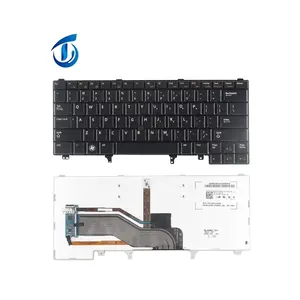 डेल लैटीट्यूड E5420 E5430 E6220 E6320 E6330 E6420 E6430 E6440 यूएस बैकलाइट कीबोर्ड रिप्लेसमेंट के लिए बिल्कुल नया लैपटॉप कीबोर्ड