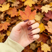 24 faux ongles à presser réutilisables, forme amande, vente en gros, pailletés, tons nude unis, qualité salon, en ABS, pour doigts