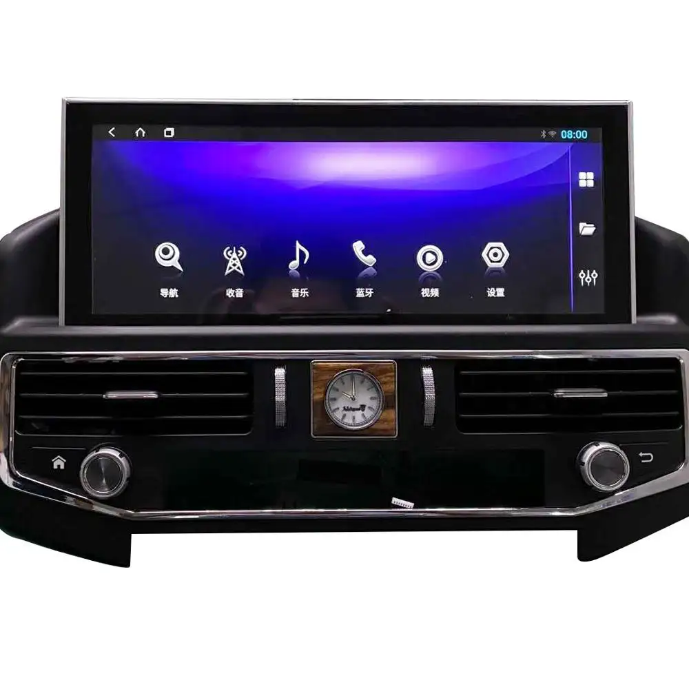 신제품! 12.3 ''안드로이드 10.0 자동차 DVD 플레이어 Land Cruiser 2006 LC300 LC500 2016-2020 GPS 네비게이션