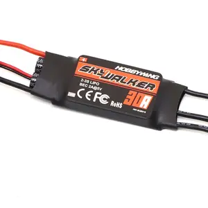 Hobbywing Skywalker Esc 12a 20a 30a 30a 40a 60a 80a Fpv Borstelloze Vliegtuig Ecs Drone Kit Esc Voor Fix Wing Vliegtuig